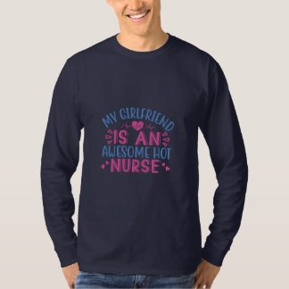 Camiseta Presente de Enfermeira | Minha Namorada É Uma Enfe