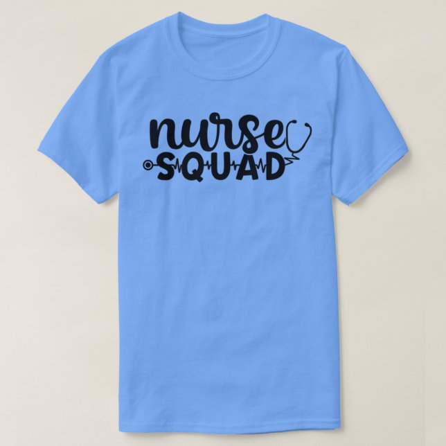 Camiseta Presente de enfermeira Preto (Frente do Design)