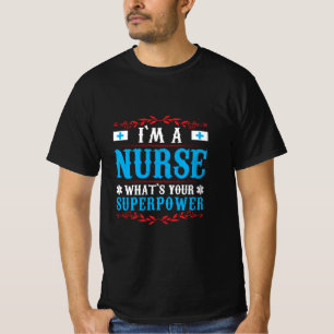 Camiseta Presente de Enfermeira Sou Uma Enfermeira Que É