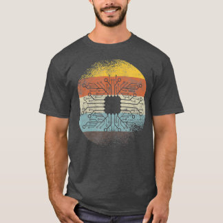 Camiseta Presente de Engenheiro Eletrônico do Conselho Circ