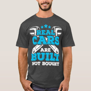 Camiseta Presente de Engenheiro mecânico de carro de corrid