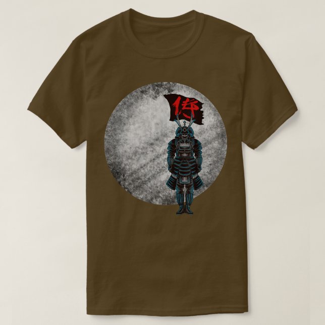 Camiseta Presente de Espada Samurai Samurai no Japão (2) (Frente do Design)