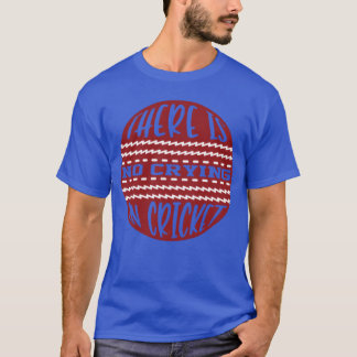 Camiseta Presente de Esportes de Críquete Estilo de Vida de