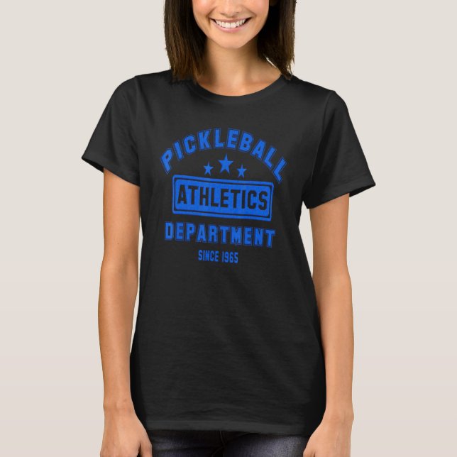 Camiseta Presente de Esportes de Jogadores de Pickleball (Frente)