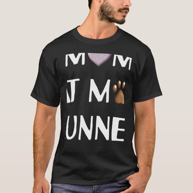 Camiseta Presente de Esposa Mãe Gata Mãe Corredora Cute Cam (Frente)