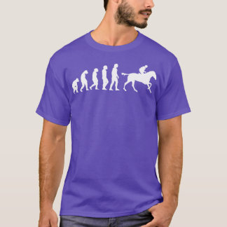 Camiseta Presente de Evolução da Evolução do Cavalo