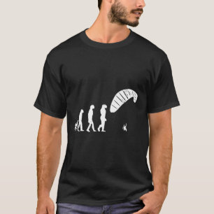 Camiseta Presente de Evolução de Paramotores Parapente de D