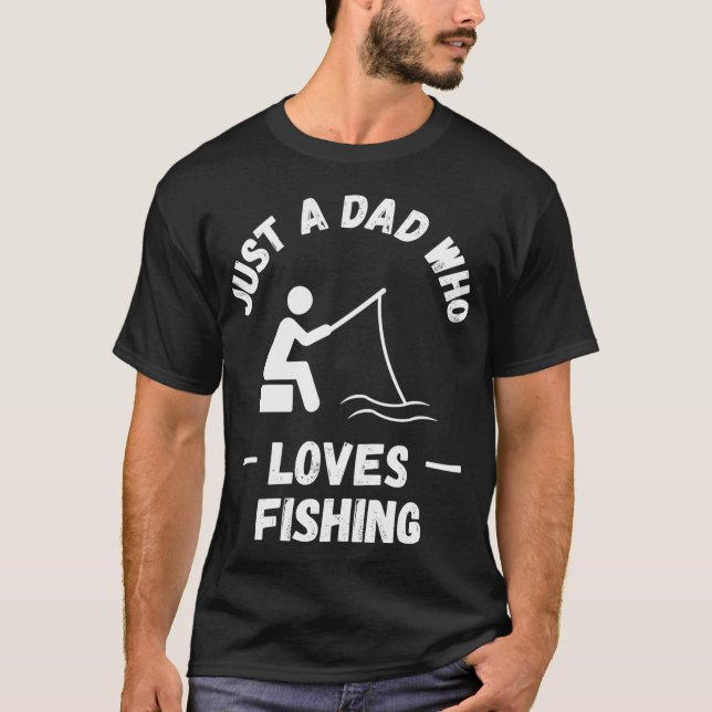 Camiseta Presente de evolução de pescador (Frente)