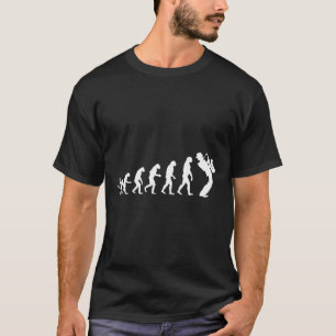 Camiseta Presente De Evolução Saxofônica Para Músicos Saxof
