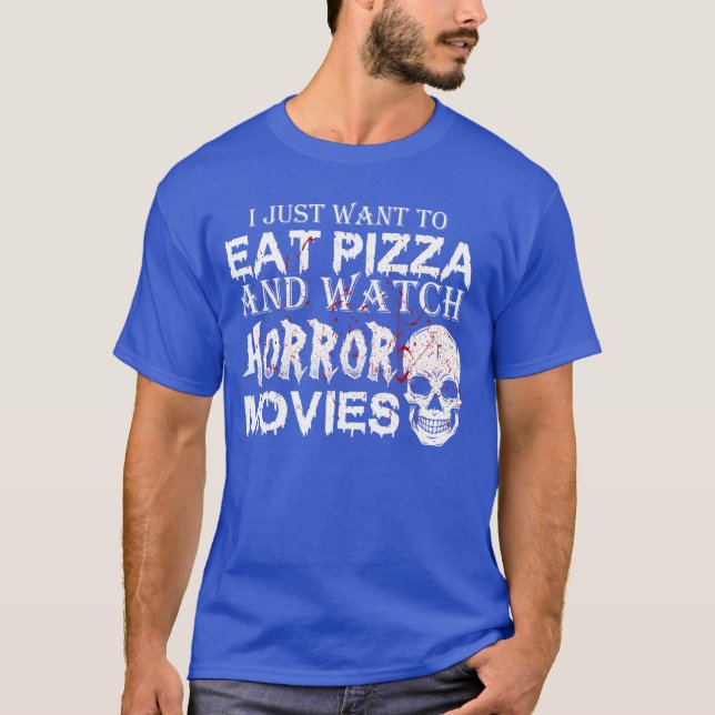 Camiseta Presente de fã de filme de terror engraçado Presen (Frente)