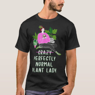 Camiseta Presente De Fábrica Louca De Planta Para Gardener 