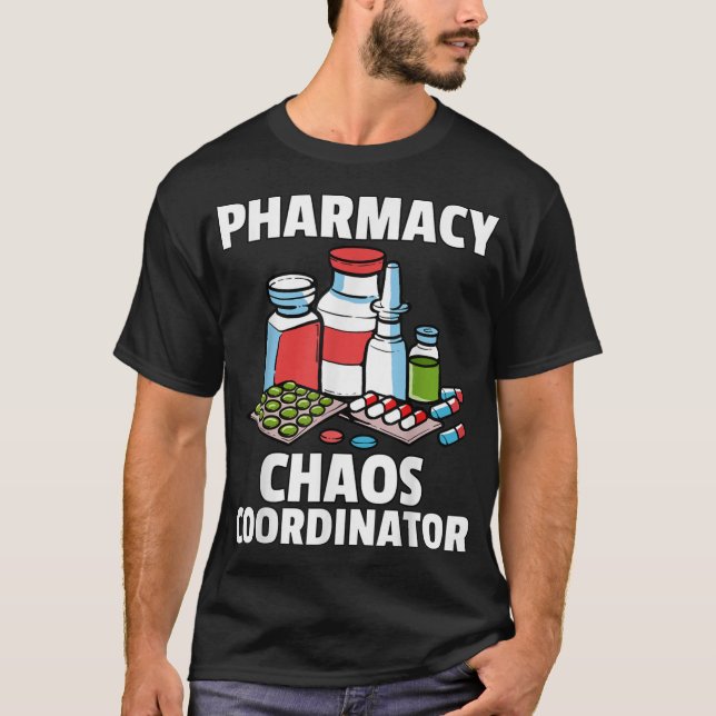 Camiseta Presente De Farmácia Engraçado Para Um Farmacêutic (Frente)