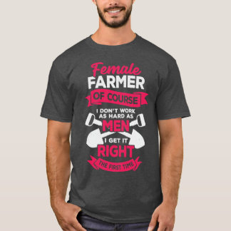 Camiseta Presente de Fazenda de fazenda feminina
