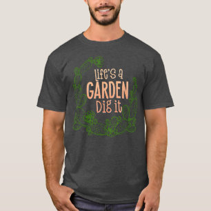 Camiseta Presente de fazendeiro retroativo A vida é uma esc