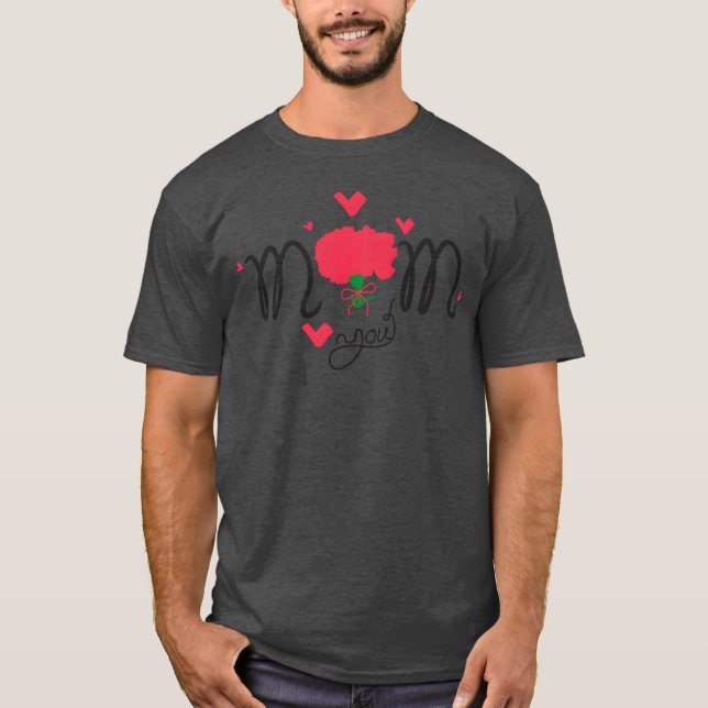 Camiseta presente de feliz dia de as mães (Frente)