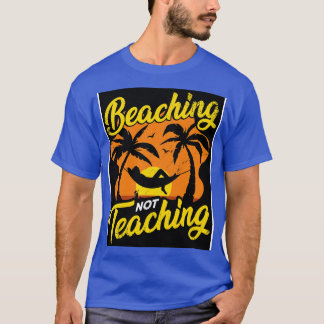 Camiseta Presente de férias de verão de professor engraçado