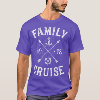 Camiseta Presente de Férias de Verão do Family Cruise 2018