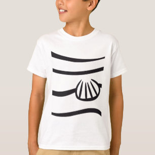 Camiseta Presente De Figurino De Peixe De Palha No Hallowee