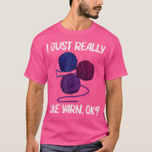 Camiseta Presente de Fio Legal Para Homens Mulheres Crochê