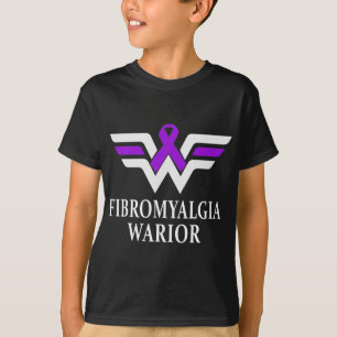 Camiseta Presente de Fita Roxa de Consciência do Guerreiro