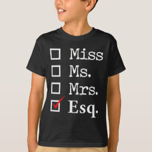 Camiseta Presente de formatura na faculdade de direito para