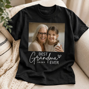 Camiseta Presente de Foto da Vovó