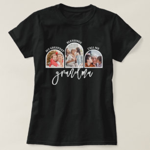 Camiseta Presente de Foto de Arco Maiores Bênçãos Me Chama 
