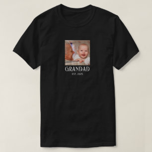 Camiseta Presente de Foto do Vô Estabelecido