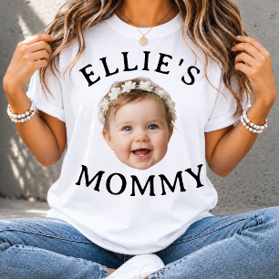 Camiseta Presente de foto personalizada com rosto de bebê M
