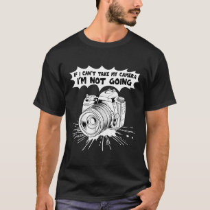 Camiseta Presente de Fotografia com Câmera Fotógrafo Homens