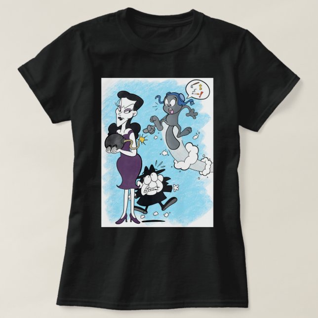 Camiseta Presente De Fumos De Hokey Para Fãs De Filmes (Frente do Design)