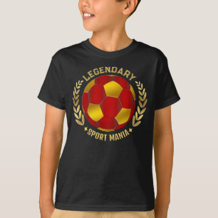 Camiseta Presente de Futebol Escolar para Crianças Presen
