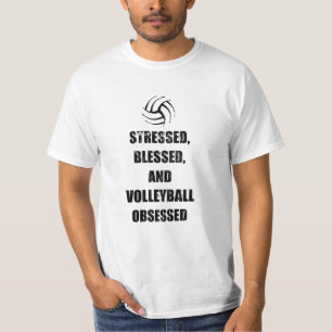 Camiseta Presente de Garota do Voleibol do Jogador de Praia