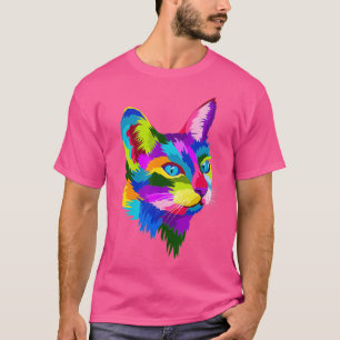 Camiseta Presente de Gato Bonito para amantes de gatinhos G
