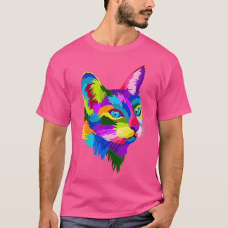 Camiseta Presente de Gato Bonito para amantes de gatinhos G