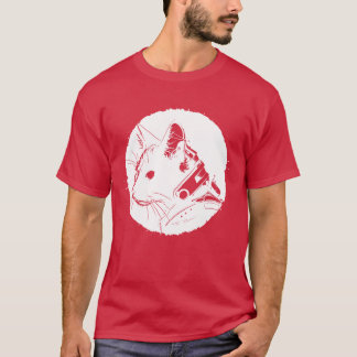 Camiseta Presente de Gato Steampunk