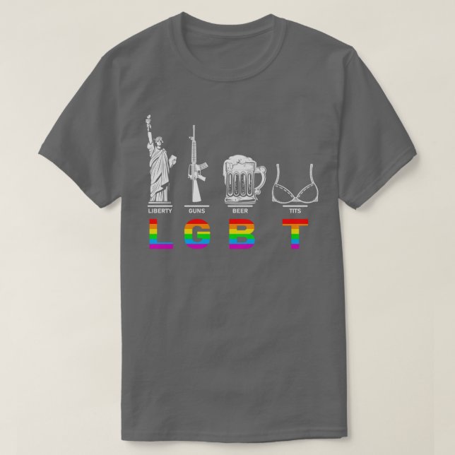 Camiseta presente de gay (Frente do Design)