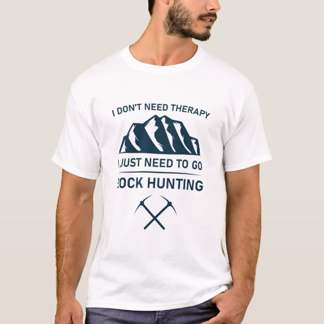 Camiseta Presente de Geologia - Geólogo Engraçado (Frente)