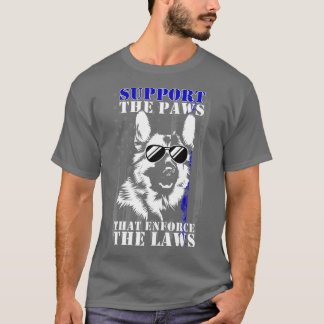 Camiseta Presente de German shepherd da Unidade de Cachorro