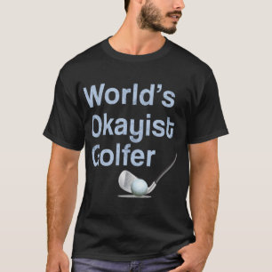 Camiseta Presente de golfe engraçado para homens e mulheres