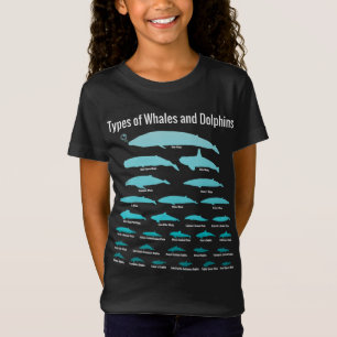 Camiseta Presente de golfinhos para menina design de bele