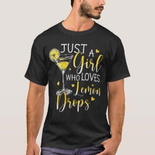 Camiseta Presente de Gota de Limão para Mulheres para Garot