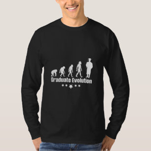 Camiseta Presente de Graduação   Evolução do Formando
