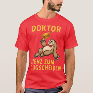 Camiseta Presente de graduação FH Uni Doktor Promotion 2020