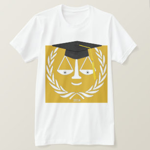 Camiseta Presente de graduação na Faculdade de Direito