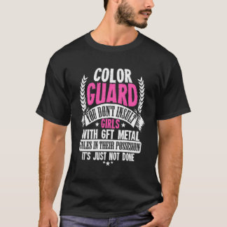 Camiseta Presente de Guarda de cor para um protetor de cor