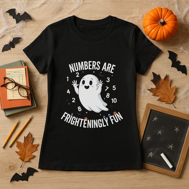 Camiseta Presente de Halloween para os professores de matem (Criador carregado)