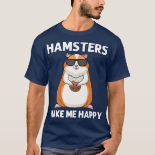 Camiseta Presente de Hamster legal para Homens Mulheres An