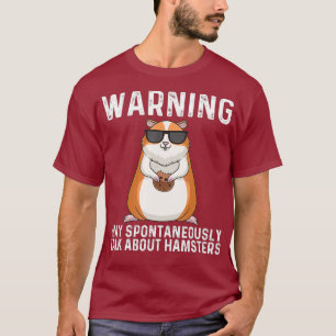 Camiseta Presente De Hamster legal Para Homens Mulheres Anã