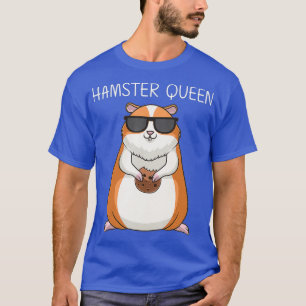 Camiseta Presente de Hamster legal para Mulheres Mãe Anã 